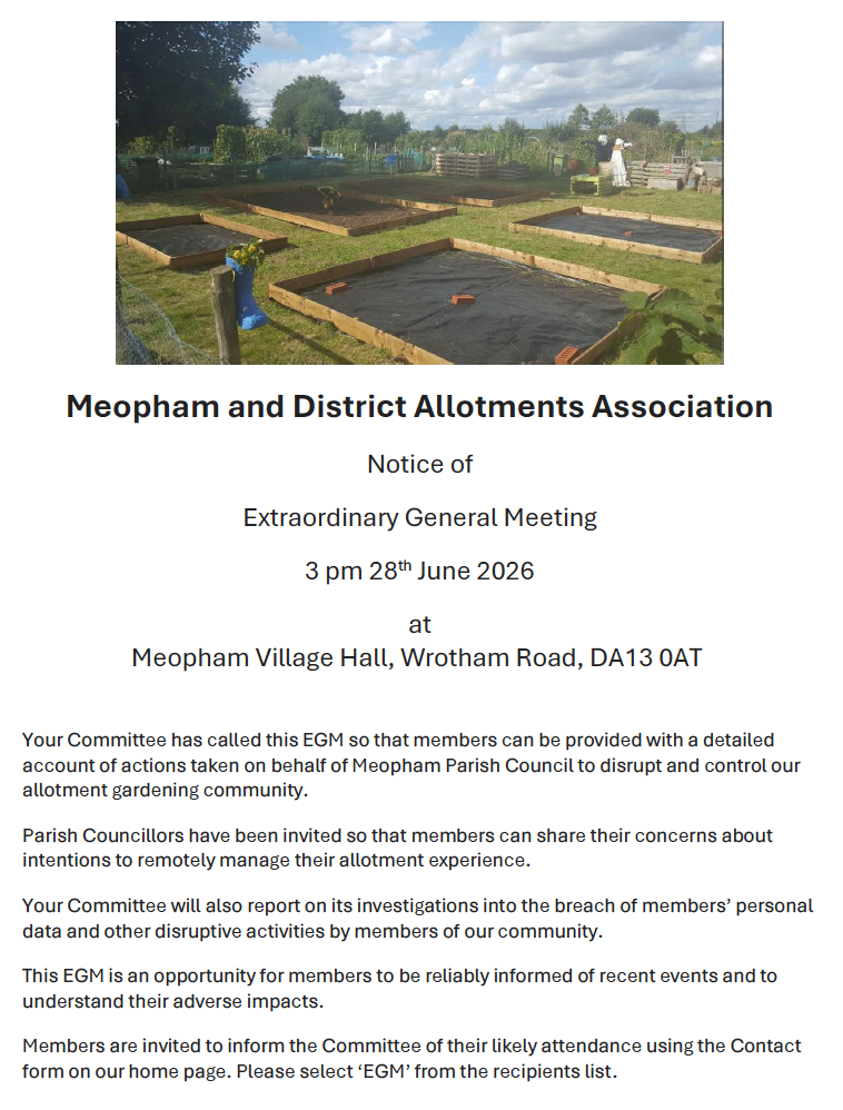 EGM Notice